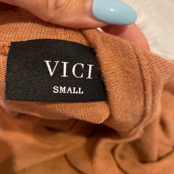 Vici tan sweater dress - Picture 4 of 4